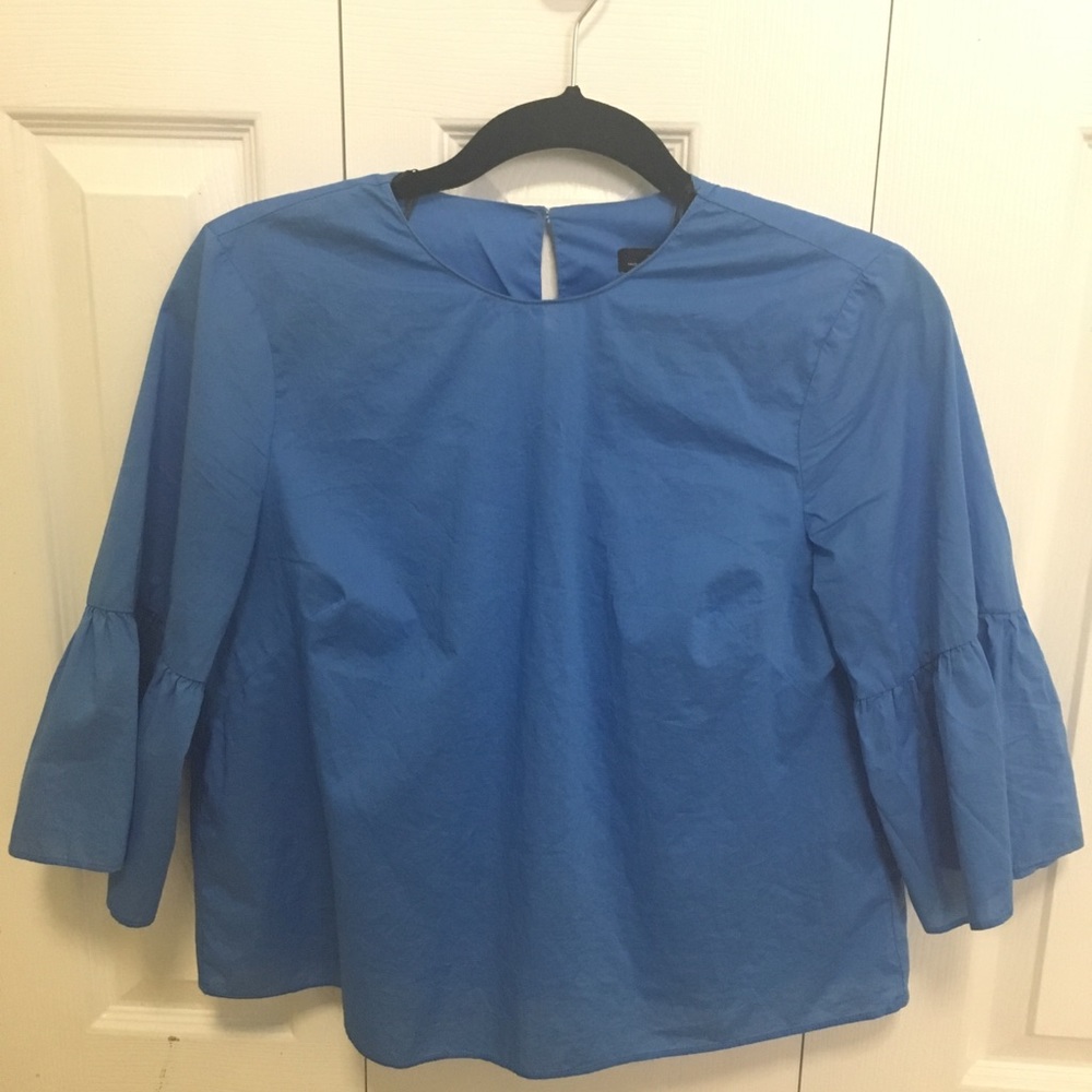 Zara cropped blouse